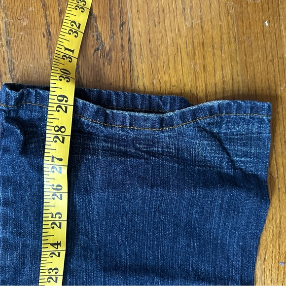 Women's Boot Cut Jeans in Deep Blue - Picture 4 of 5